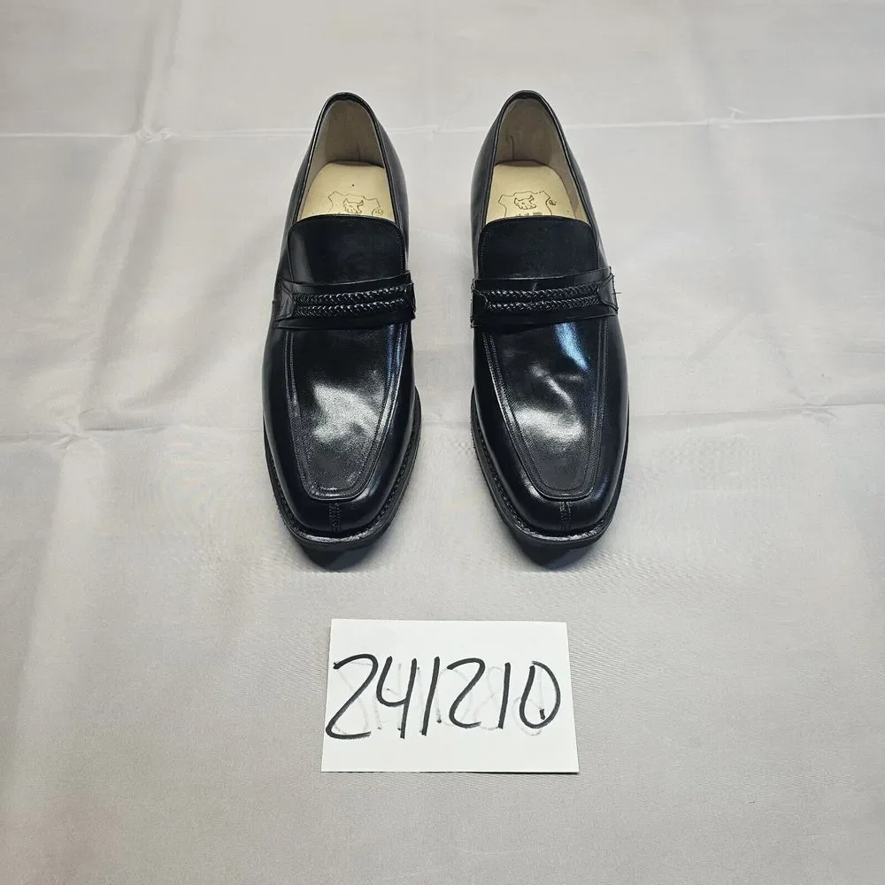 Japanese Mens Loafers‎ Size 9.5 Black